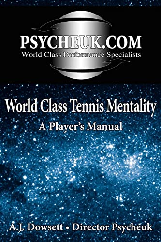 Imagen de archivo de World Class Tennis Mentality: A Player's Manual a la venta por AwesomeBooks