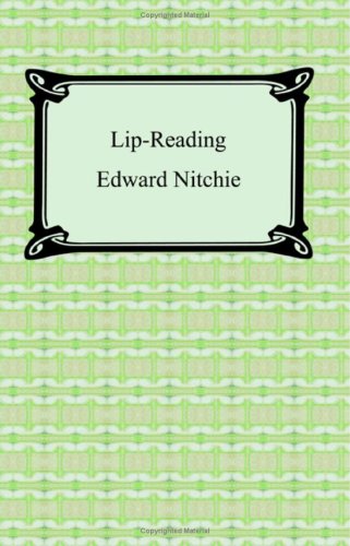 Beispielbild fr Lip-Reading zum Verkauf von Better World Books