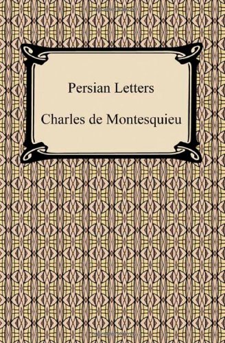 9781420935004: Persian Letters