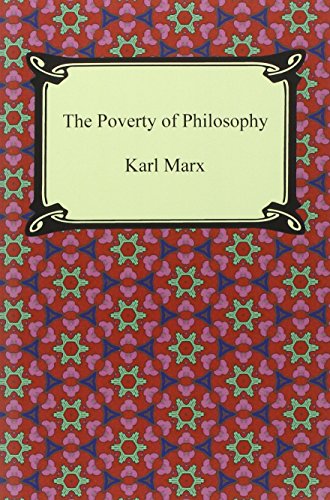 The Poverty of Philosophy (9781420945386) by Marx, Karl