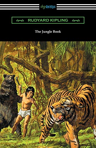 Stock image for The Jungle Book (Illustrated by John L. Kipling, William H. Drake, and Paul Frenzeny) for sale by ThriftBooks-Atlanta