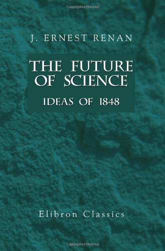 Imagen de archivo de The Future of Science a la venta por HPB-Red