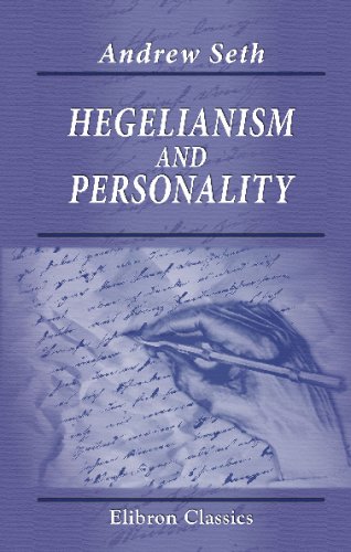 9781421260310: Hegelianism and Personality