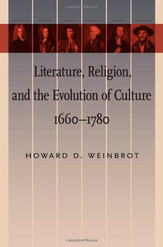 9781421405162: Literature, Religion, and the Evolution of Culture, 1660–1780