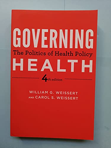 Stock image for Governing Health The Politics for sale by SecondSale