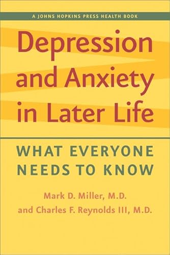 Beispielbild fr Depression and Anxiety in Later Life : What Everyone Needs to Know zum Verkauf von Better World Books