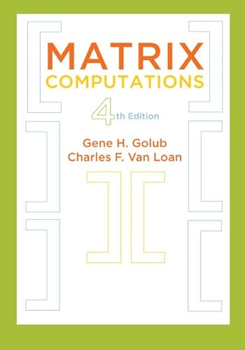 9781421407944: Matrix Computations: 3 (Johns Hopkins Studies in the Mathematical Sciences)