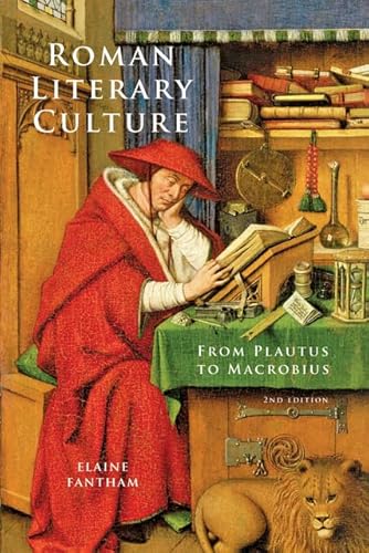 Beispielbild fr Roman Literary Culture: From Plautus to Macrobius. (Second Edition) zum Verkauf von Powell's Bookstores Chicago, ABAA