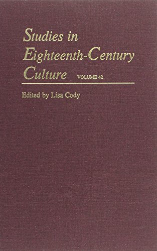 9781421409511: Studies in Eighteenth-Century Culture (42)