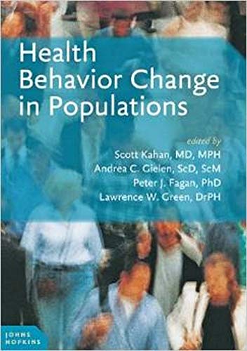 Imagen de archivo de Health Behavior Change in Populations a la venta por booksdeck