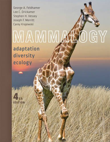 Stock image for Mammalogy: Adaptation, Diversity, Ecology for sale by BooksRun