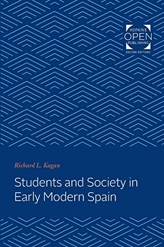 Beispielbild fr Students and Society in Early Modern Spain zum Verkauf von Blackwell's