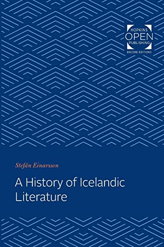 Stock image for A History of Icelandic Literature for sale by GF Books, Inc.