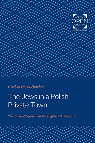 Beispielbild fr The Jews in a Polish Private Town zum Verkauf von Blackwell's