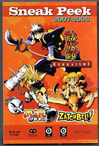 Stock image for Boys Sneek Peak: Sampler: Kekkaishi/Zatchbell!/Mar/Naruto/Bleach/Shaman King/ Deathnote. for sale by WorldofBooks