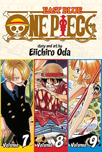 Stock image for One Piece 3in1 Edition Volume 3 Includes vols 7, 8 9 One Piece Omnibus Edition for sale by PBShop.store UK