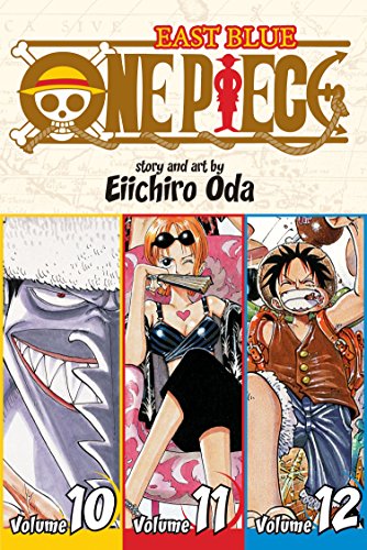 9781421536286: One Piece (3-in-1 Edition) Volume 4: Includes vols. 10, 11 & 12 (One Piece (Omnibus Edition))
