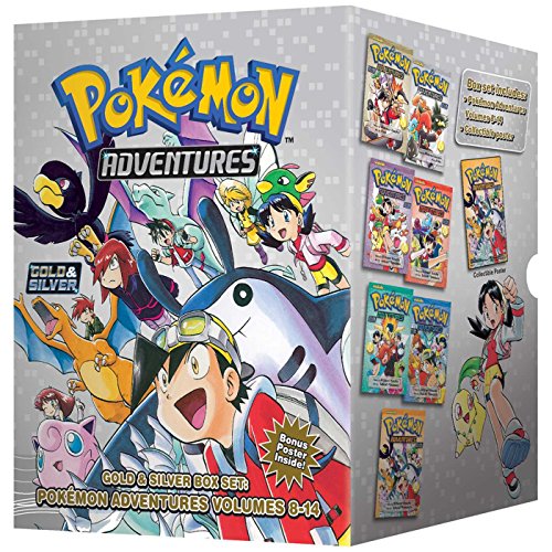 Pokémon Adventures Gold & Silver Box Set (set includes Vol. 8-14) (Pokemon)