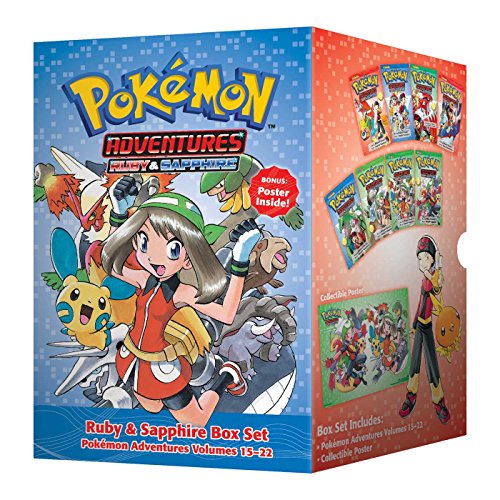 

Pokâmon Adventures Ruby & Sapphire Box Set: Includes Volumes 15-22 (Pokemon)