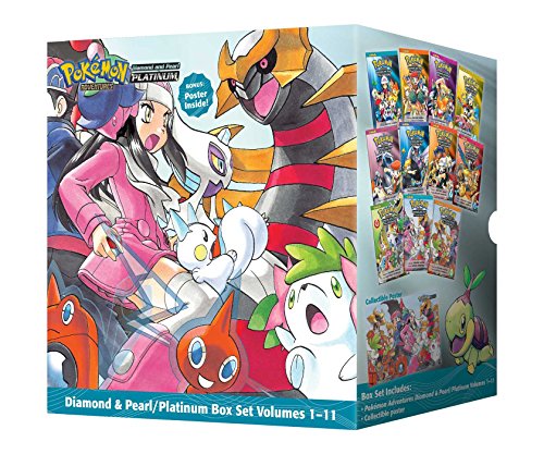 9781421577777: POKEMON ADVENTURES DIAMOND PEARL PLATINUM GN BOX SET: Includes Volumes 1-11 (Pokmon Manga Box Sets)