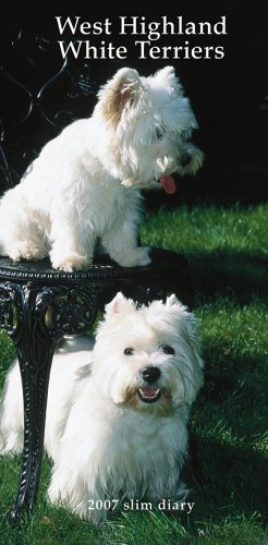 West Highland White Terriers 2007 Slim Diary (9781421608723) by [???]