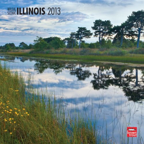 Illinois, Wild & Scenic 2013 Square 12X12 Wall (9781421696249) by NOT A BOOK