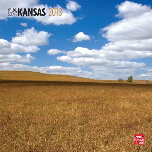 Kansas, Wild & Scenic 2013 Square 12X12 Wall (9781421696270) by NOT A BOOK