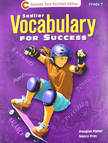Imagen de archivo de Vocabulary for Success Level B, Grade 7 - Student Edition a la venta por Goodwill Southern California