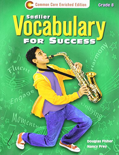 Imagen de archivo de Vocabulary for Success Level C, Grade 8 Student Edition a la venta por HPB-Red