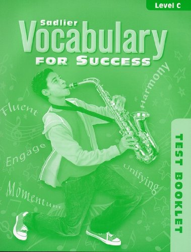 Stock image for Vocabulary for Success (Test Booklet), Grade 8 (Level C); 2011 for sale by Better World Books