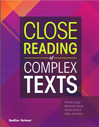 Beispielbild fr Sadlier Close Reading of Complex Texts Grade 7 Student Edition zum Verkauf von Your Online Bookstore