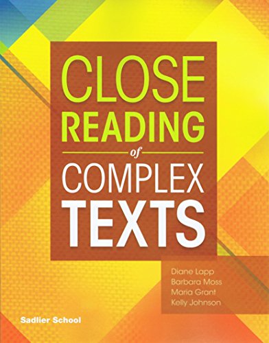 Beispielbild fr Sadlier Close Reading of Complex Texts Grade 8 Student Edition zum Verkauf von ThriftBooks-Atlanta