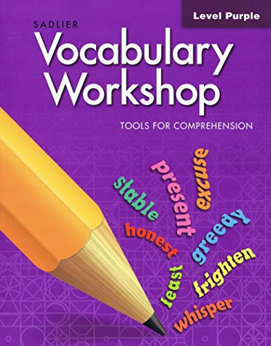 Stock image for Grehge cabulary Workshop Tools For Comprehension - Level Purple for sale by Books of the Smoky Mountains