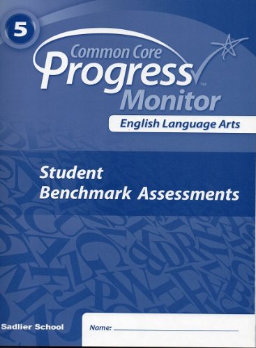 Beispielbild fr English Language Arts, Common Core Progress Monitor (5th Grade, Student Benchmark Assessments) zum Verkauf von Your Online Bookstore