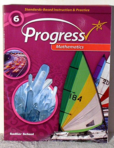 Beispielbild fr Common Core Progress Mathematics Grade 6 zum Verkauf von HPB-Red