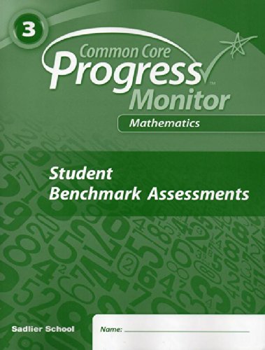 Stock image for Progress in Mathematics (Common Core Progress Monitor 3rd Grade, Student Benchmark Assessments) for sale by Nationwide_Text