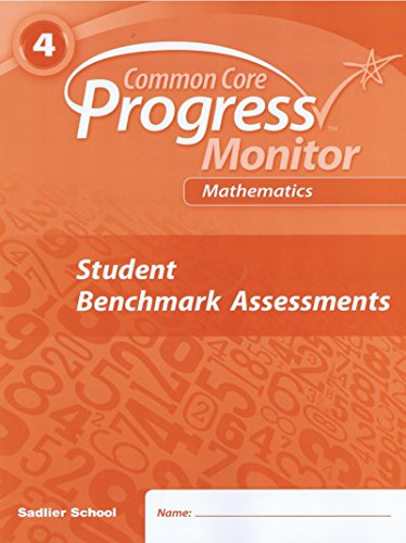 Stock image for Common Core Progress Monitor Mathematics  2014 Student Benchmark Assessments Grade 4 for sale by ThriftBooks-Atlanta