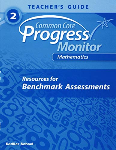 Beispielbild fr Common Core Progress Monitor Mathematics Resources for Benchmark Assessments Teacher's Guide GRADE 2 zum Verkauf von HPB-Red