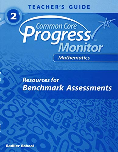 9781421731827: Common Core Progress Monitor Mathematics Resources for Benchmark Assessments Teacher's Guide GRADE 2