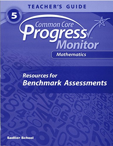 Beispielbild fr Common Core Progress Monitor Math Grade 5 Teacher's Edition zum Verkauf von Nationwide_Text