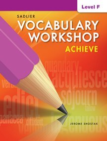 Stock image for Vocabulary Workshop Achieve Level F Grade 11 for sale by ThriftBooks-Dallas