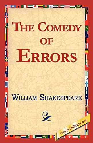 Imagen de archivo de The Comedy of Errors a la venta por PBShop.store US