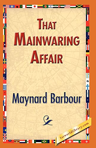 Stock image for That Mainwaring Affair for sale by PBShop.store US