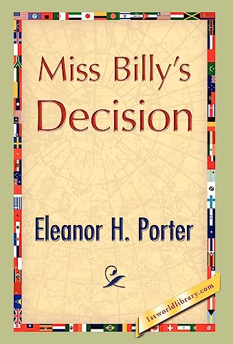 Miss Billy's Decision (9781421894300) by Porter, Eleanor H