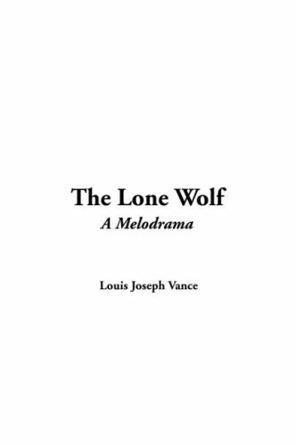 Lone Wolf (9781421911540) by Vance, Louis Joseph