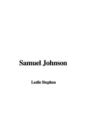 Samuel Johnson (9781421926230) by Stephen, Leslie