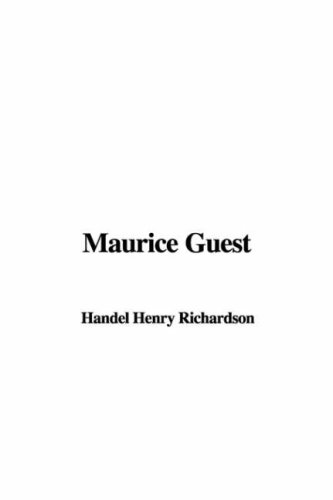 9781421927312: Maurice Guest