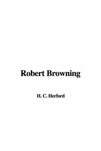 Robert Browning (9781421943299) by [???]