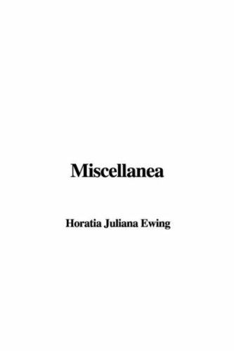 Miscellanea (9781421958606) by Ewing, Juliana Horatia Gatty