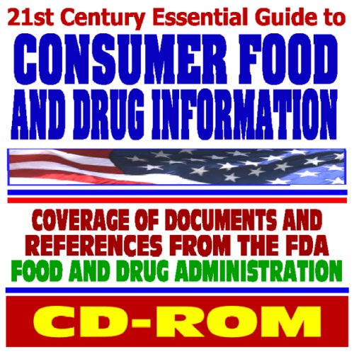 Stock image for 21st Century Essential Guide to FDA Consumer Food and Drug Information from the Food and Drug Administration (CD-ROM) for sale by Revaluation Books